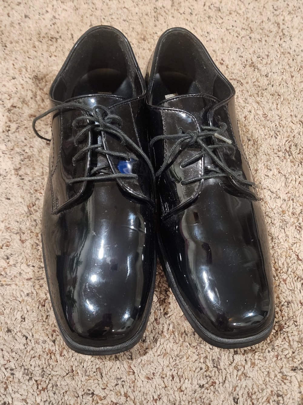 NEW JOSEPH & FEISS INTERNATIONAL VEGAN TUXEDO SHOES wedding Oxford lace Size 13